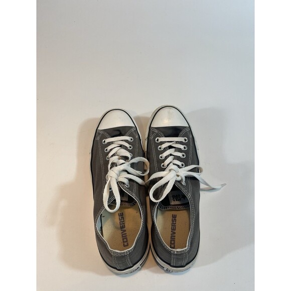 Converse All Star Golf Shoes Modified With Spikes Size 9 RARE Low Tops Gray - Picture 5 of 11